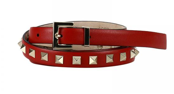 Women's Rockstud Leather Belt by Valentino Garavani