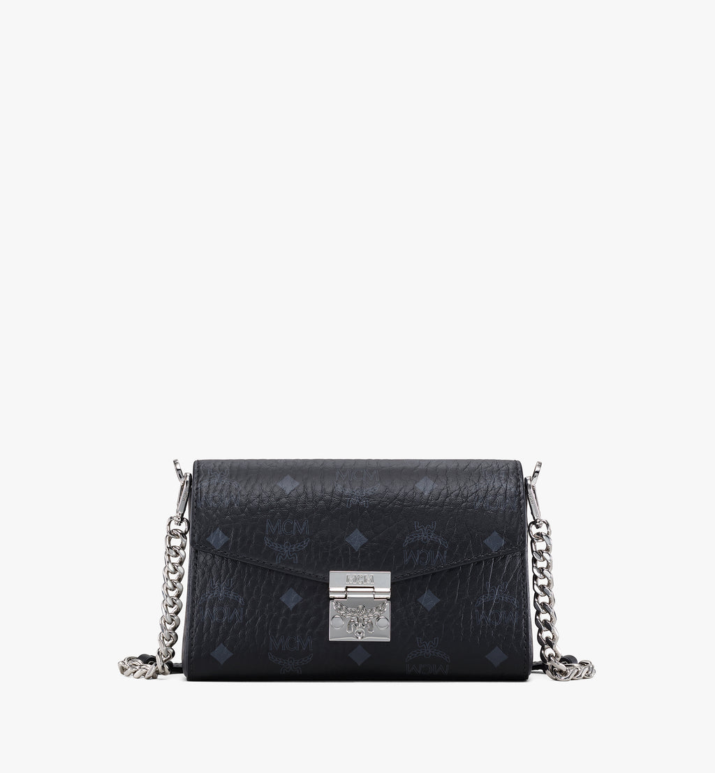 Small Millie Crossbody in Visetos Black