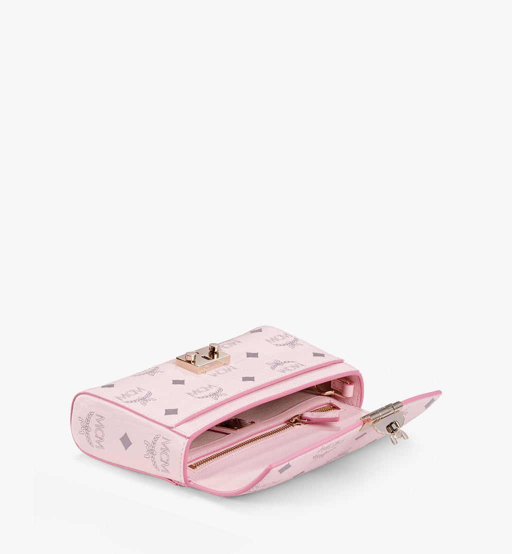Millie leather crossbody bag MCM Pink in Leather - 32715043