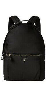 Michael Kors Black Nylon Kelsey Large Backpack