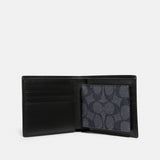 COACH 3-IN-1 WALLET IN SIGNATURE CANVAS