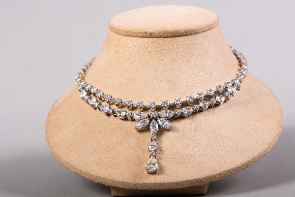 Quimera Collar Marquise Gota Fancy Diamante 18K