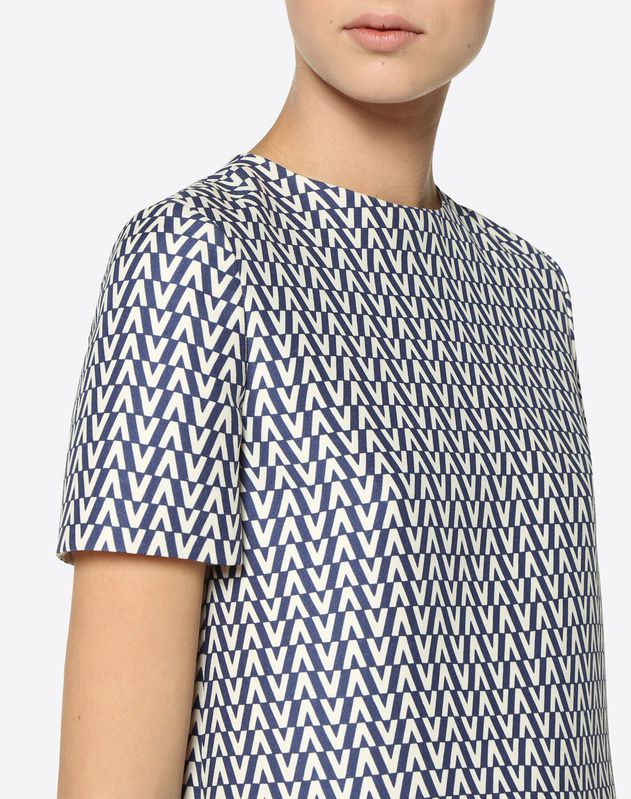 VALENTINO GARAVANI OPTICAL VALENTINO CR��PE COUTURE TOP