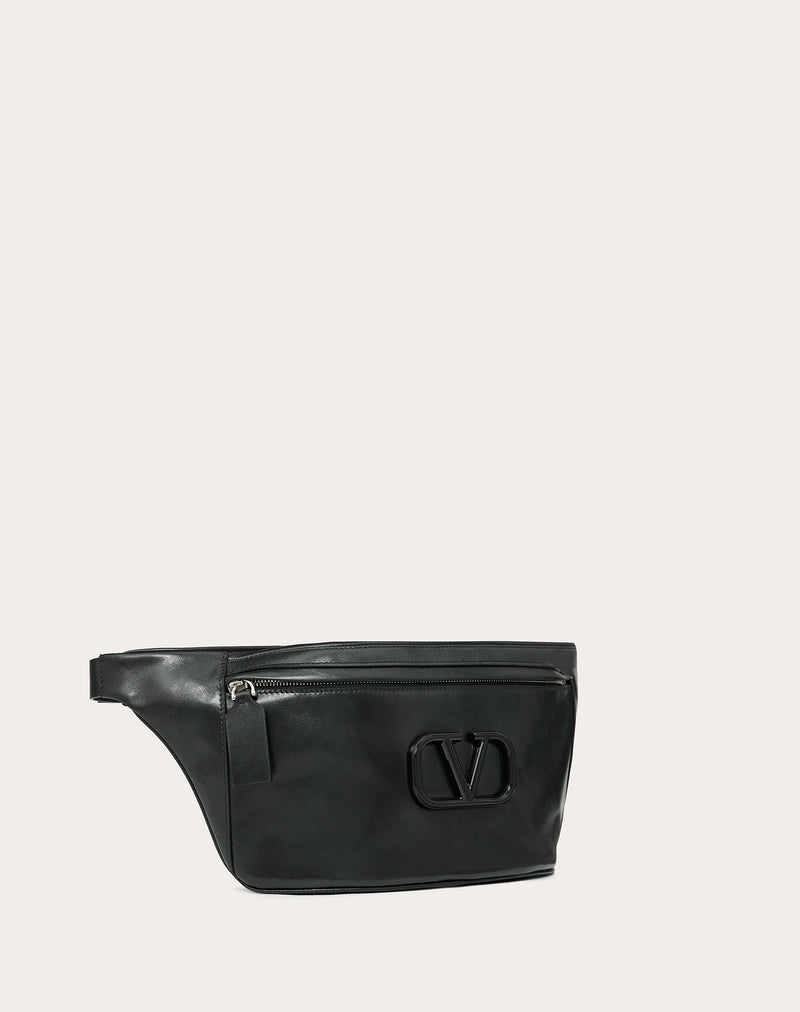 Valentino Garavani, Accessories, All Black Oversized Valentino Belt