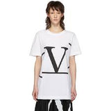 VALENTINO GARAVANI  T-SHIRT WITH VLOGO PRINT