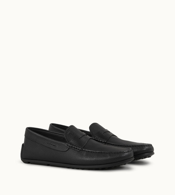 Tod's City Spyder Loafers In Leather