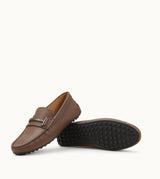 City Gommino Single T Loafers in Leather