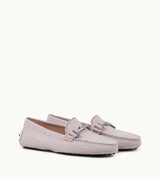 Tod's Gommino Loafers In Denim