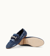 Tod's Loafers In Denim