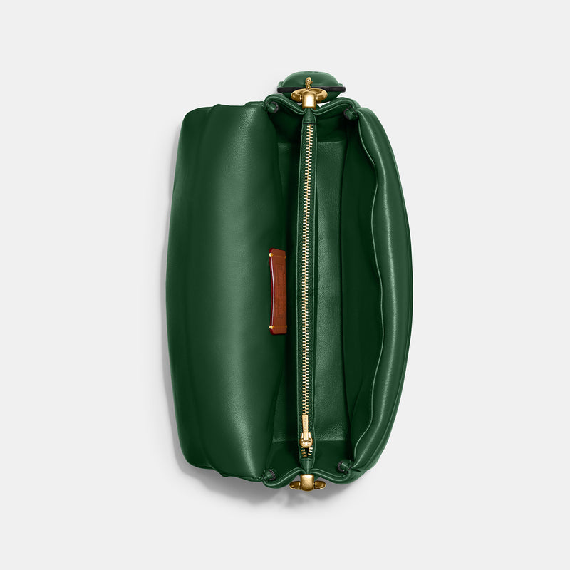 Coach COVERED CLOSURE PILLOW TABBY SHOULDER BAG - Handbag -  green/ green 