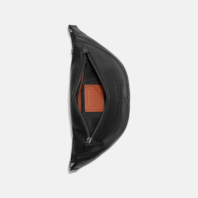 Coach Rivington Unisex Black Leather Belt Bag – Joyce's Closet