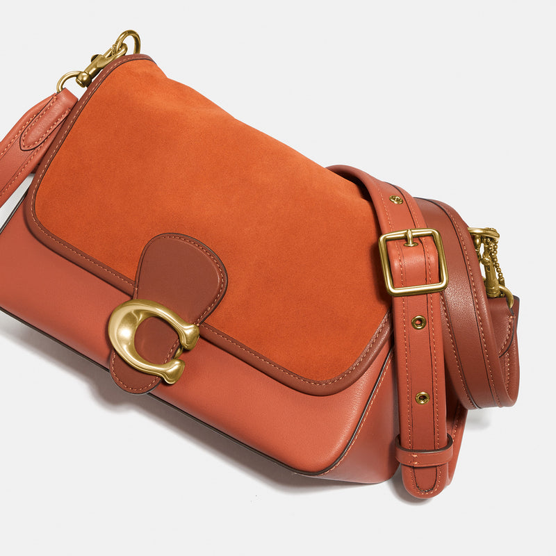 COACH 'soft Tabby' Shoulder Bag in Orange