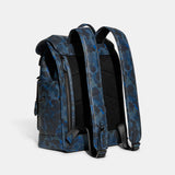 COACH LEAGUE FLAP BACKPACK WITH CAMO PRINT